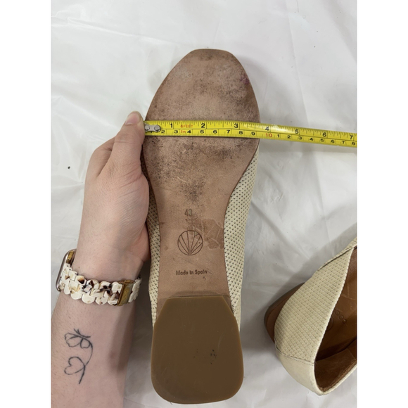 Coclico Henri embossed leather flats size 10 EU size 40 - Picture 15 of 15